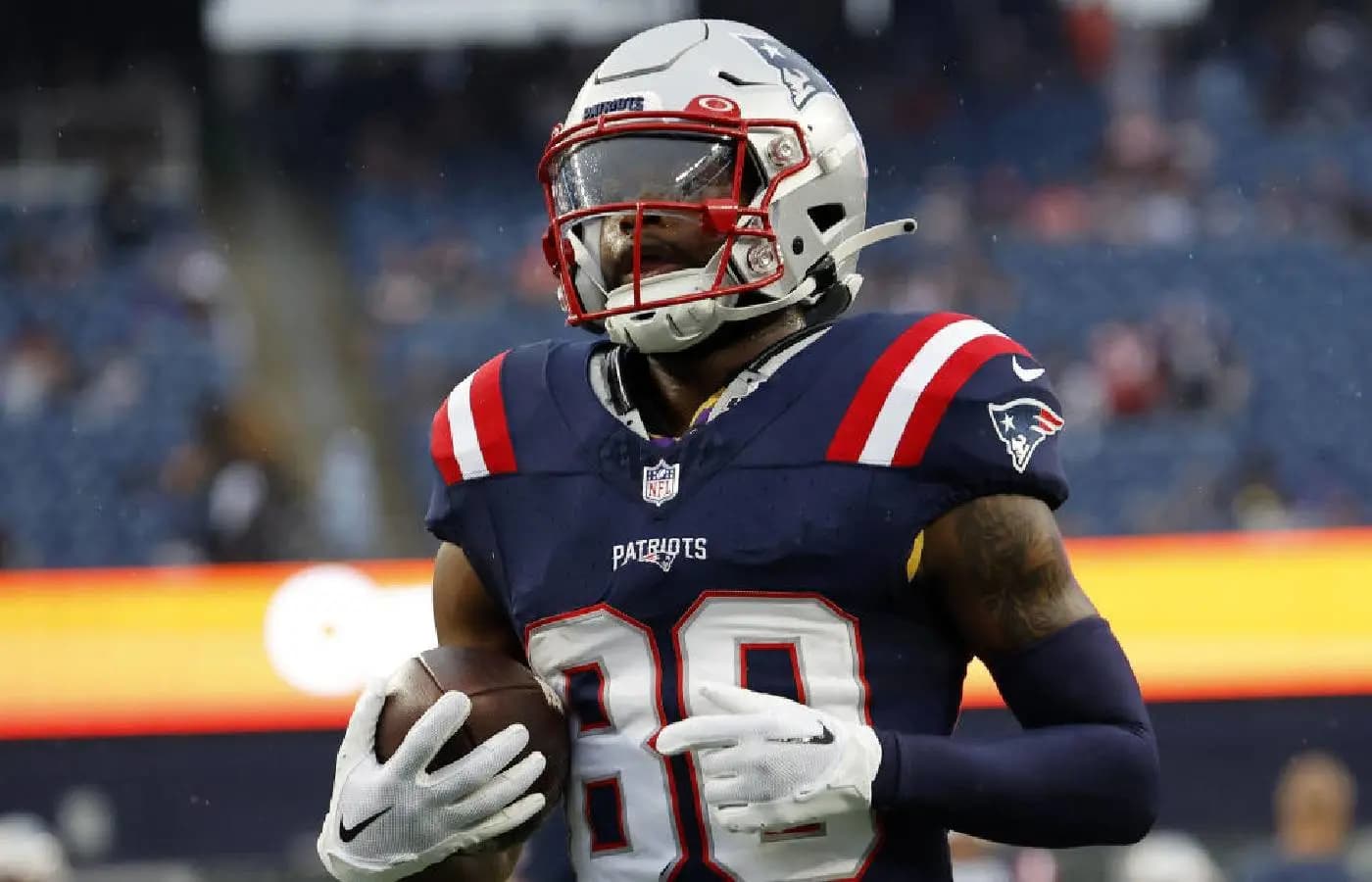Kayshon Boutte, do Patriots, é preso por realizar mais de oito mil apostas em 11 meses