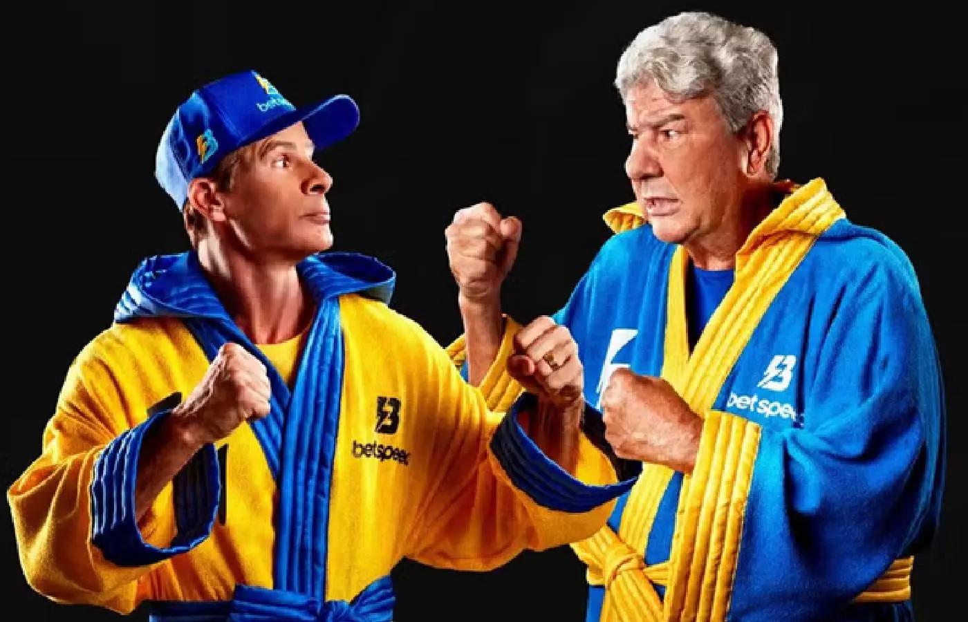 BetSpeed lança campanha com embaixadores Túlio Maravilha e Joel Santana 
