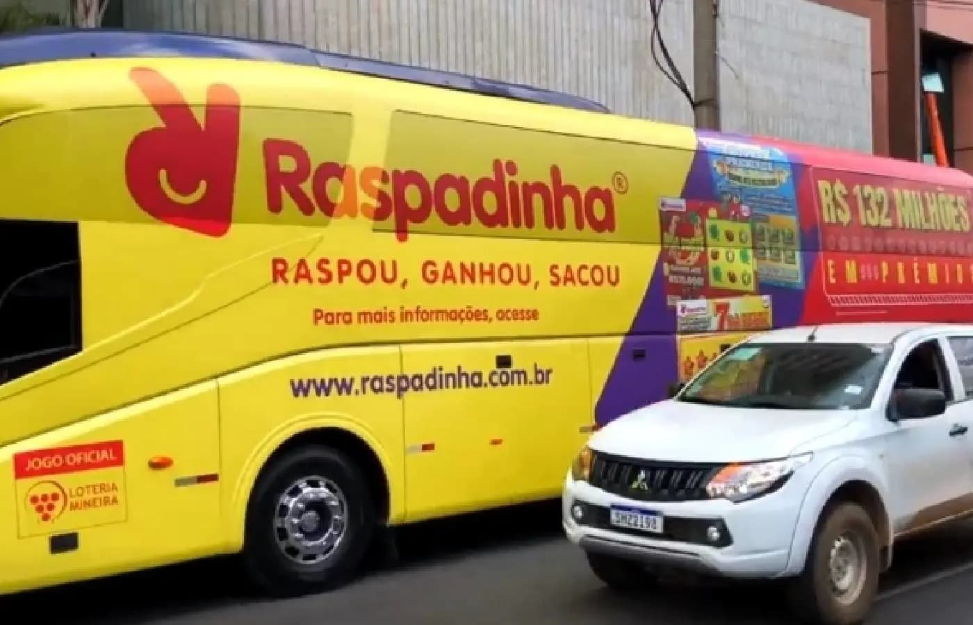 Raspadinha Mineira amplia divulgação e envelopa 650 ônibus em Minas Gerais 