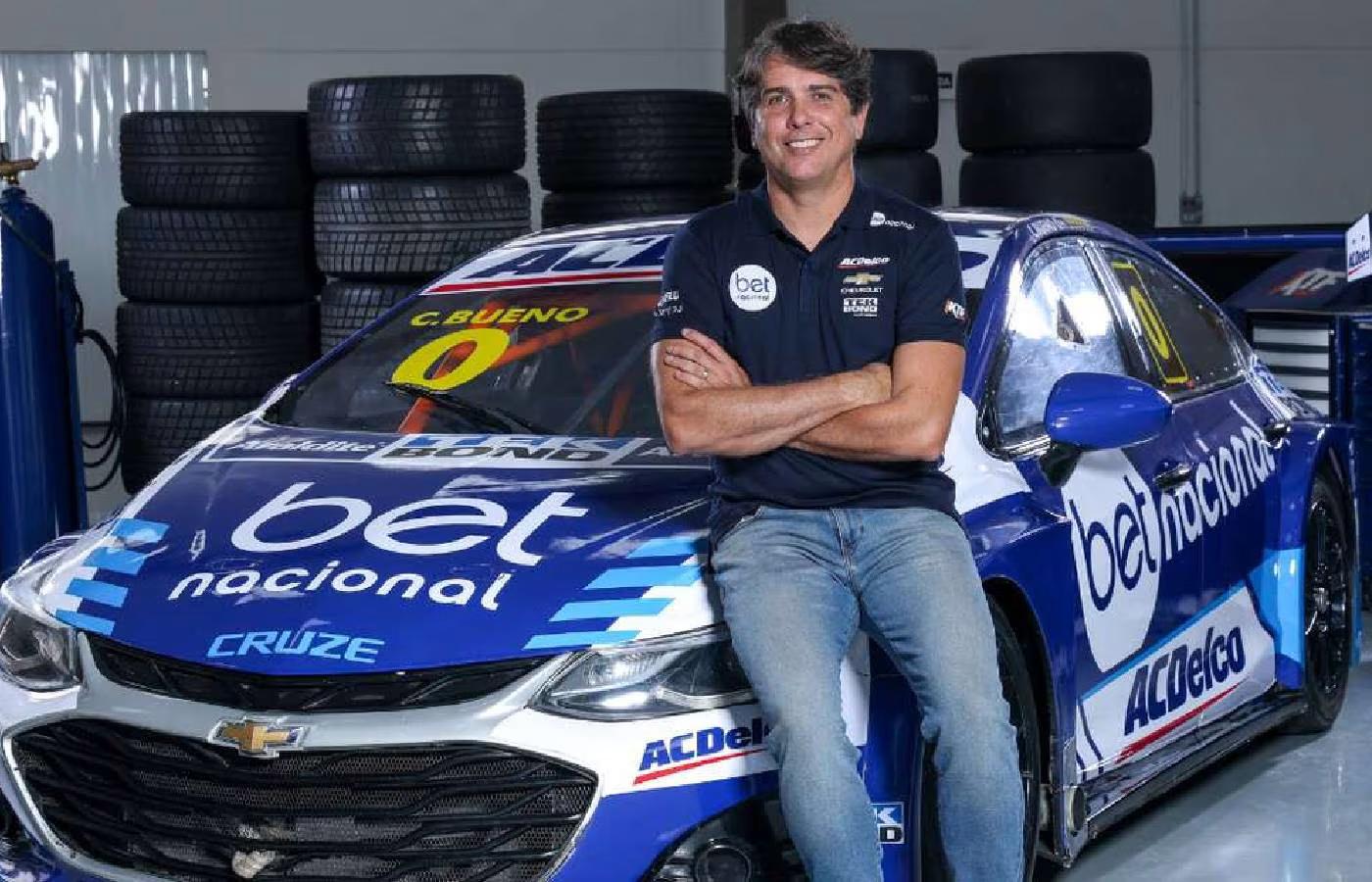 Betnacional vai patrocinar Cacá Bueno até 2025, após renovação do piloto com Stock Car