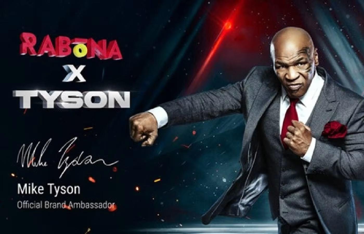 Casa de apostas Rabona anuncia Mike Tyson como novo embaixador 