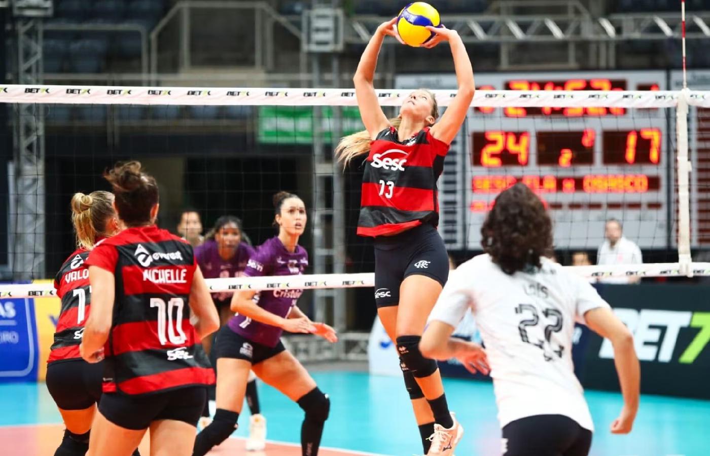 Patrocinada pela Bet7k, Superliga feminina de vôlei tem mais um recorde de audiência