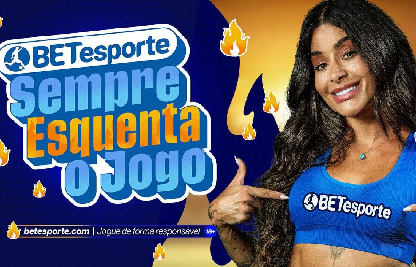 Aline Campos assume como embaixadora da BETesporte em nova campanha publicitária 