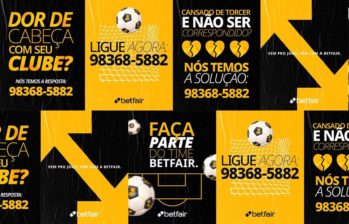 Betfair lança "Central Contra Sofrimento" para apoiar torcedores que sofrem com seus times