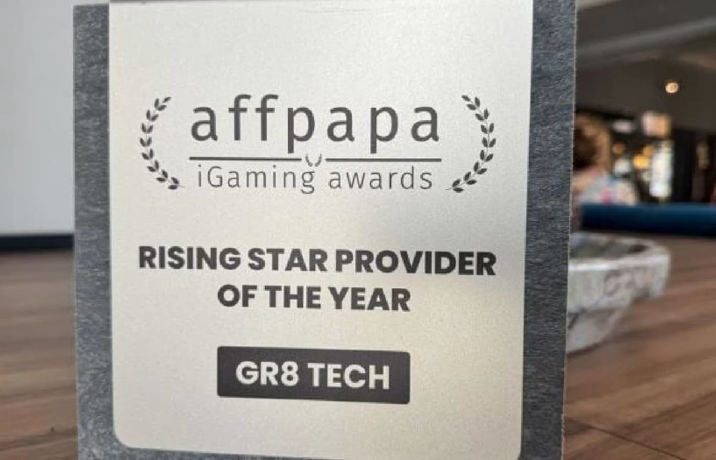GR8 Tech ganha como Provedora Estrela em Ascensão do Ano no AffPapa Awards