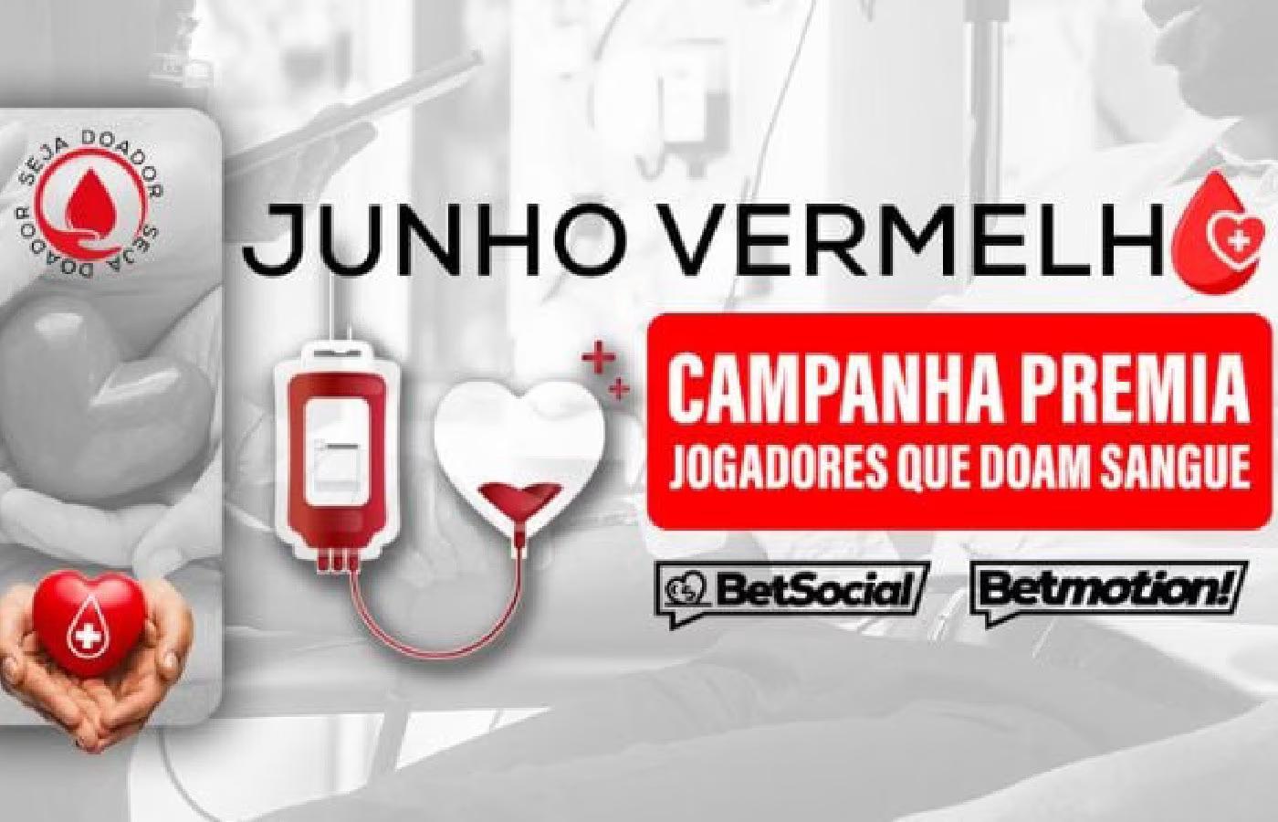 Betmotion lança campanha especial que incentiva a doação de sangue