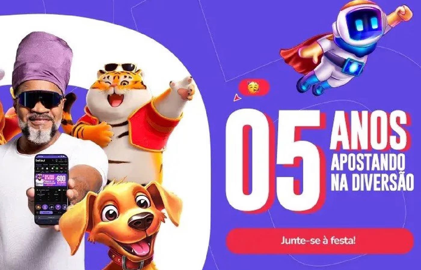 Betsul celebra cinco anos de atuação no mercado brasileiro de apostas esportivas