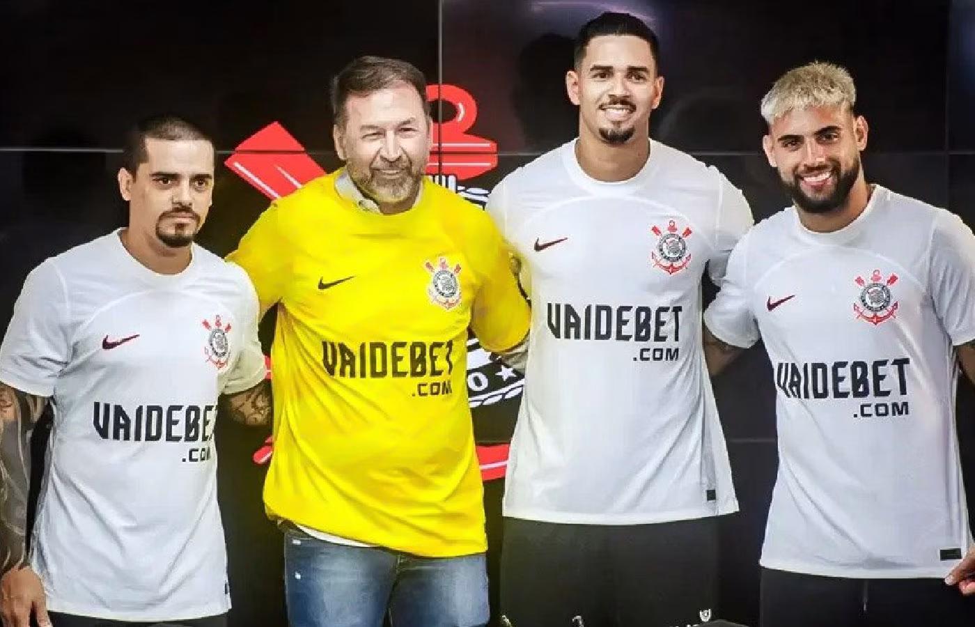 Corinthians cobra R$ 6,3 milhões da VaideBet após rompimento de contrato
