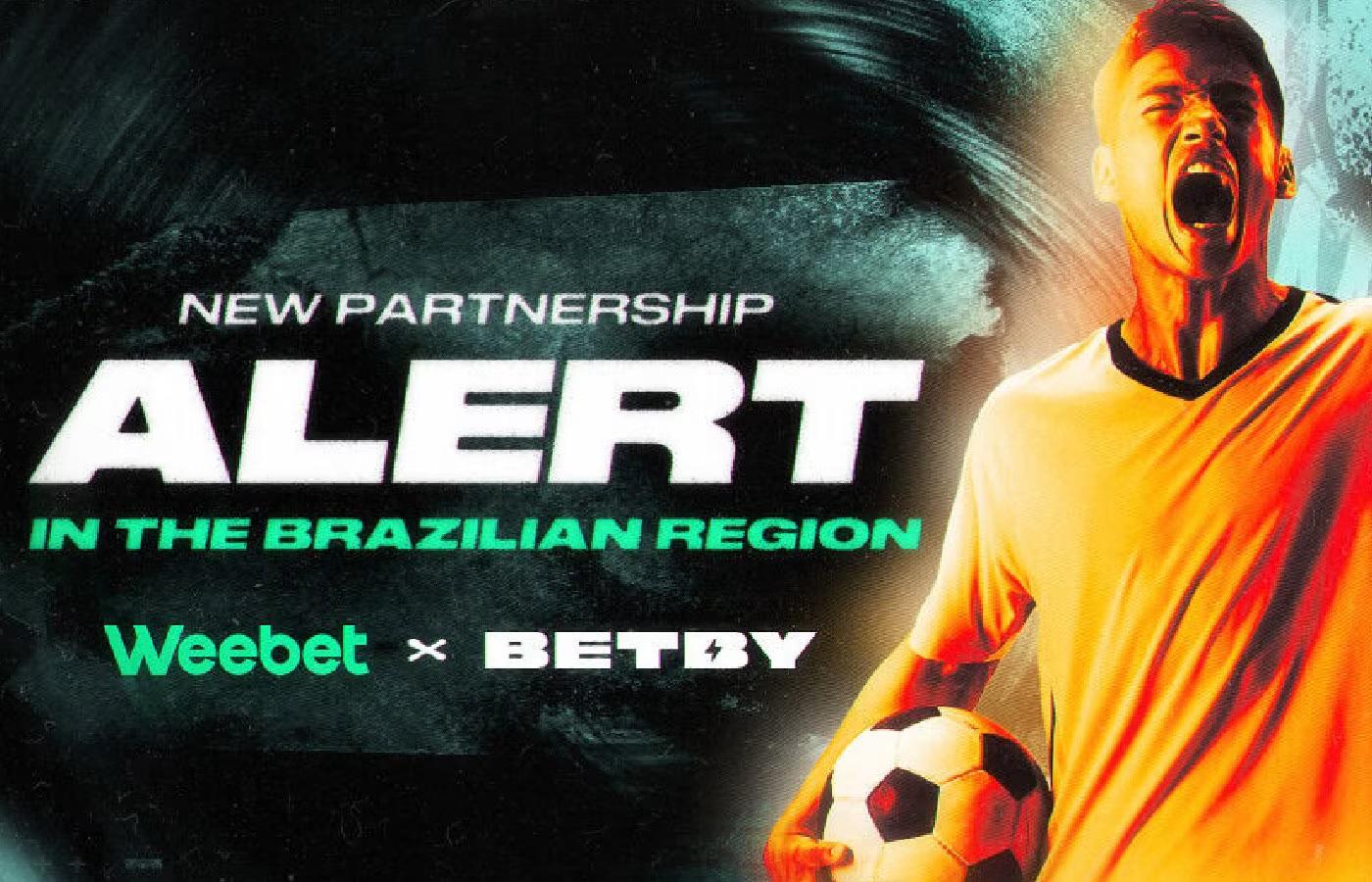 Weebet e Betby anunciam parceria para fortalecer presença no mercado brasileiro