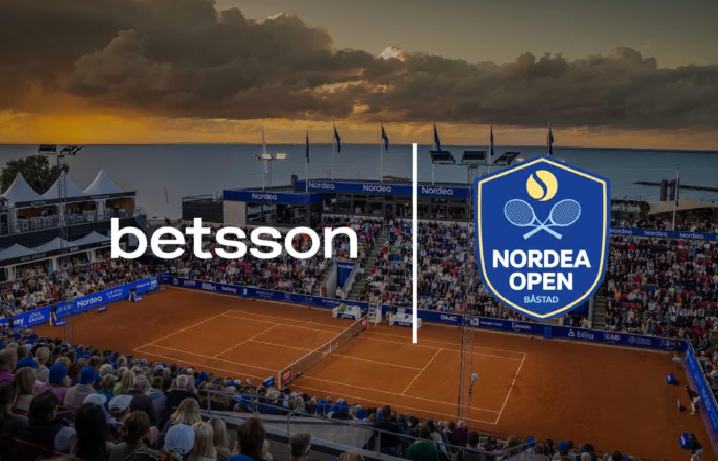 Tênis: Betsson torna-se parceira oficial de apostas do Nordea Open