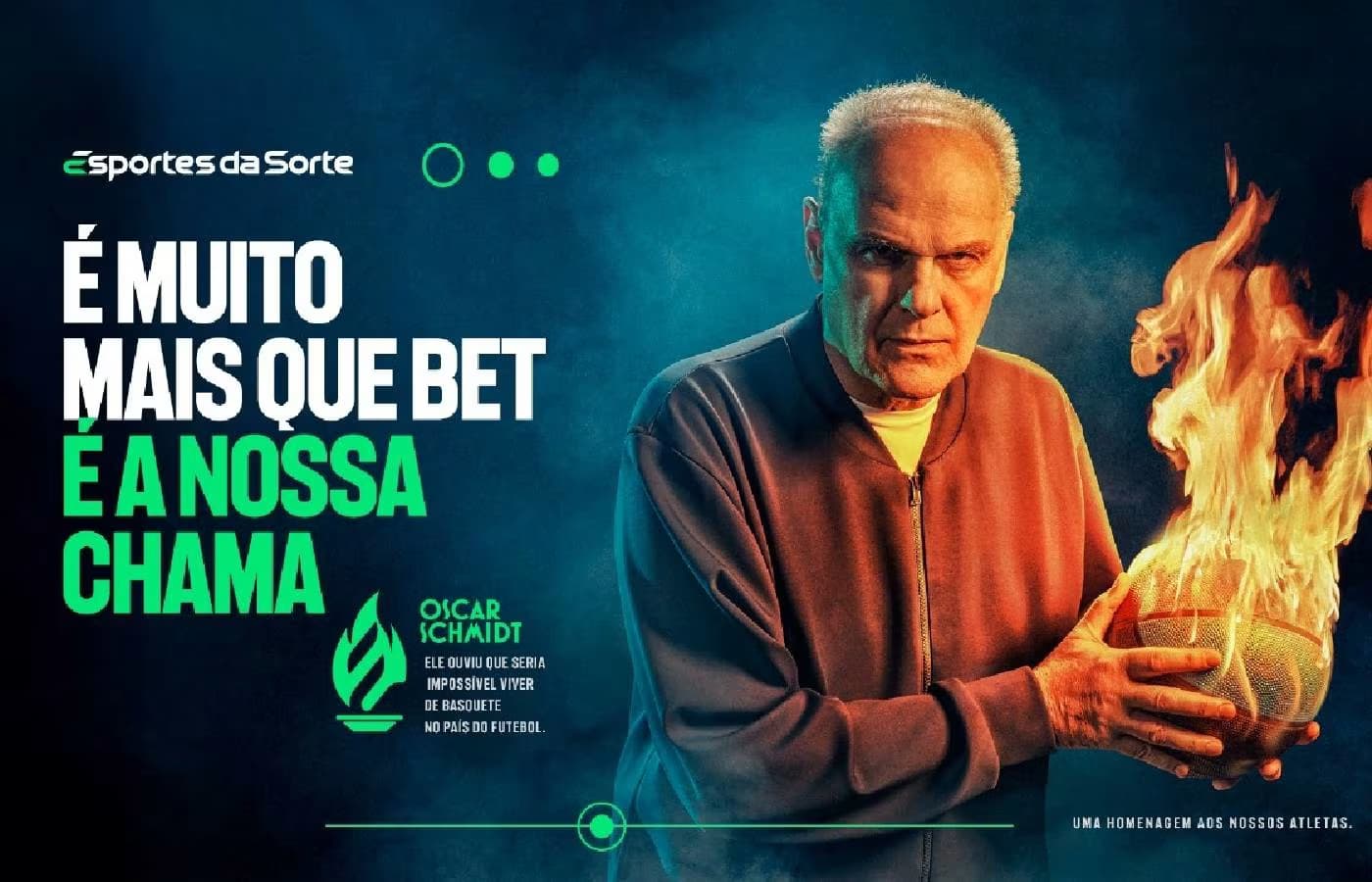 "É a nossa chama": Esportes da Sorte lança campanha para Olimpíadas de Paris 