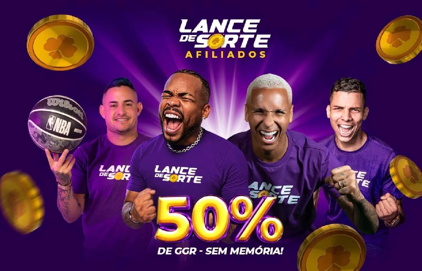 Lance de Sorte lança Programa de Afiliados com comissão de "50% do GGR e sem memória" 