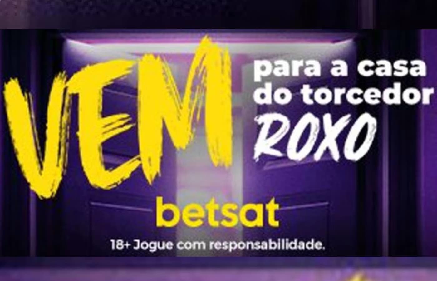Betsat lança nova campanha e promete se tornar "A Casa do Torcedor Roxo" 