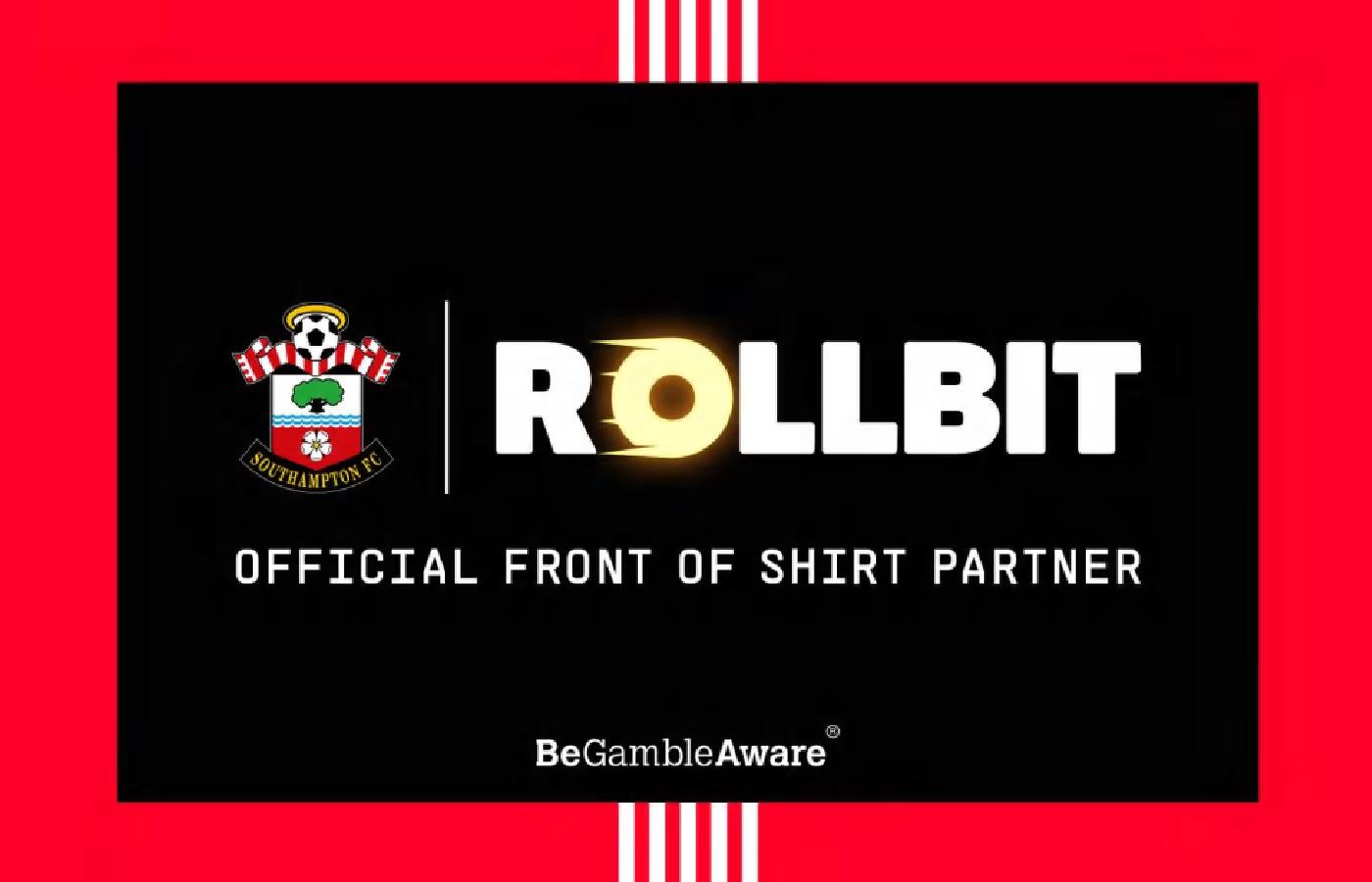 Southampton terá patrocínio máster da plataforma Rollbit em volta à Premier League