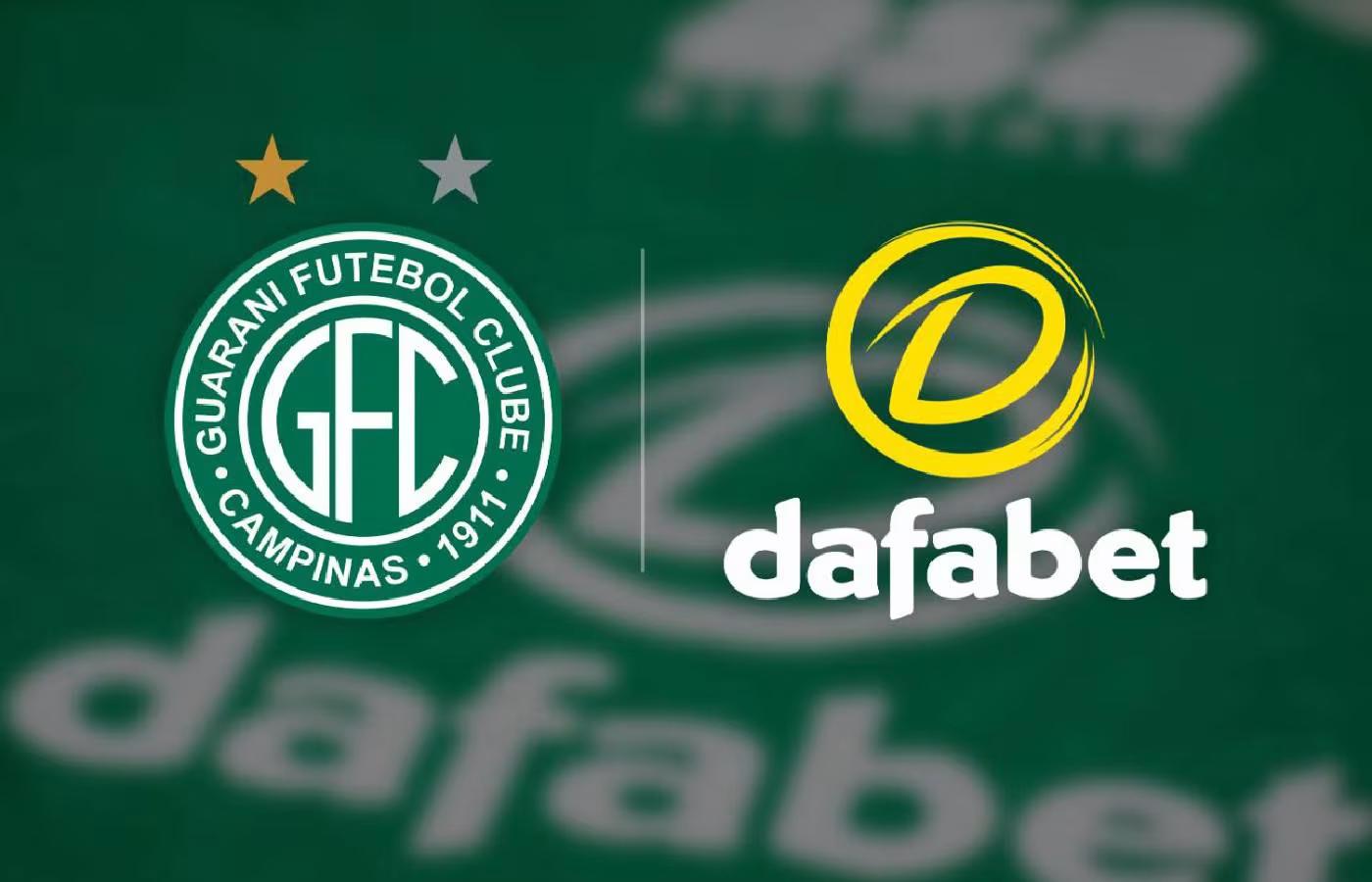 Casa de apostas Dafabet é a nova patrocinadora máster do Guarani 