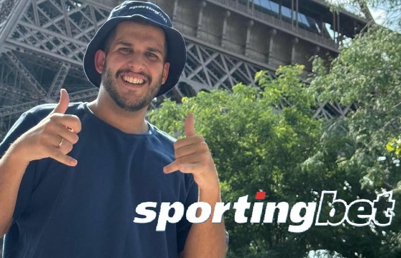 Sportingbet anuncia Pedro Certezas como novo embaixador, direto de Paris 