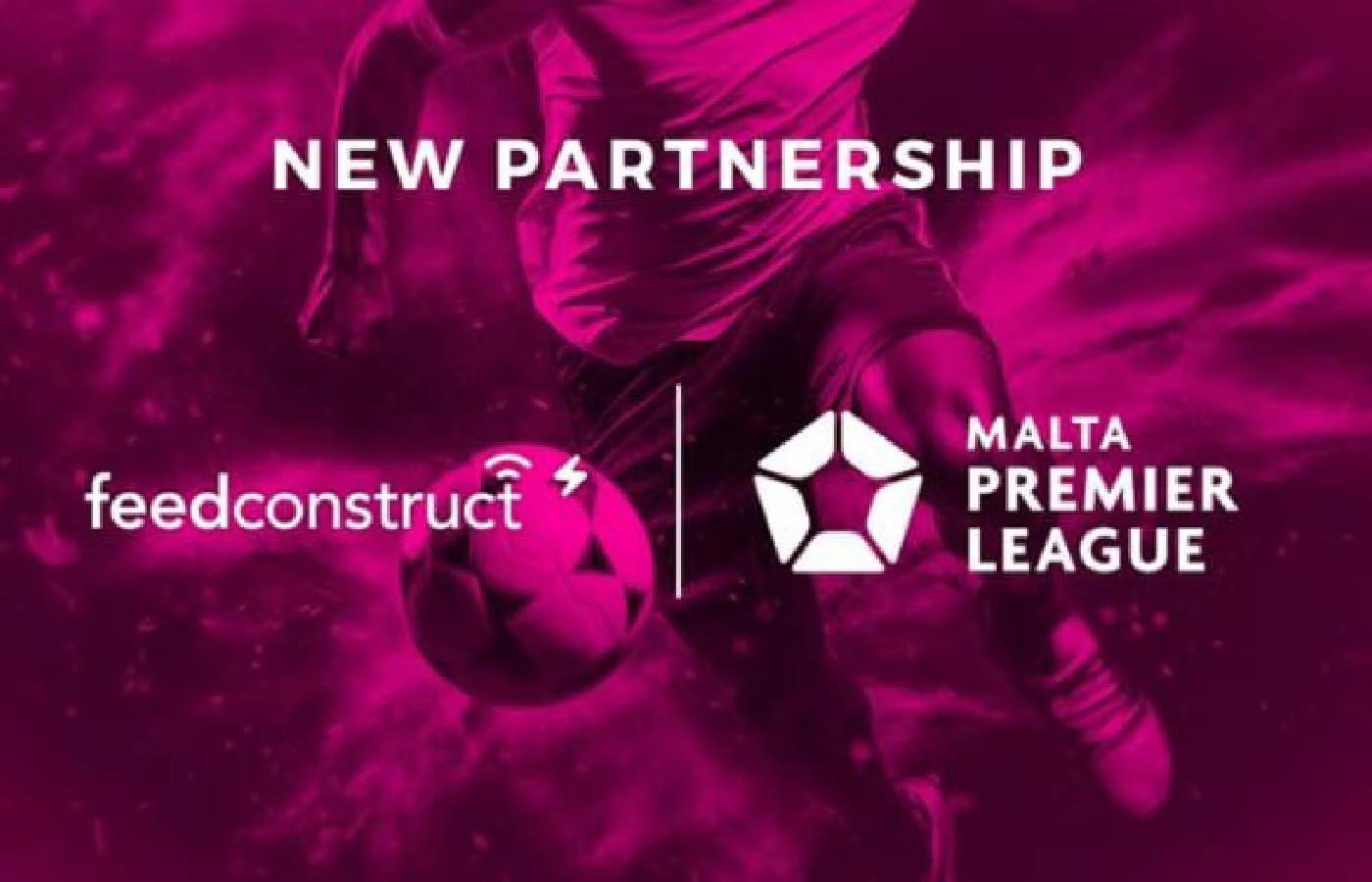 Fornecedora de dados FeedConstruct anuncia parceria com Malta Premier League 