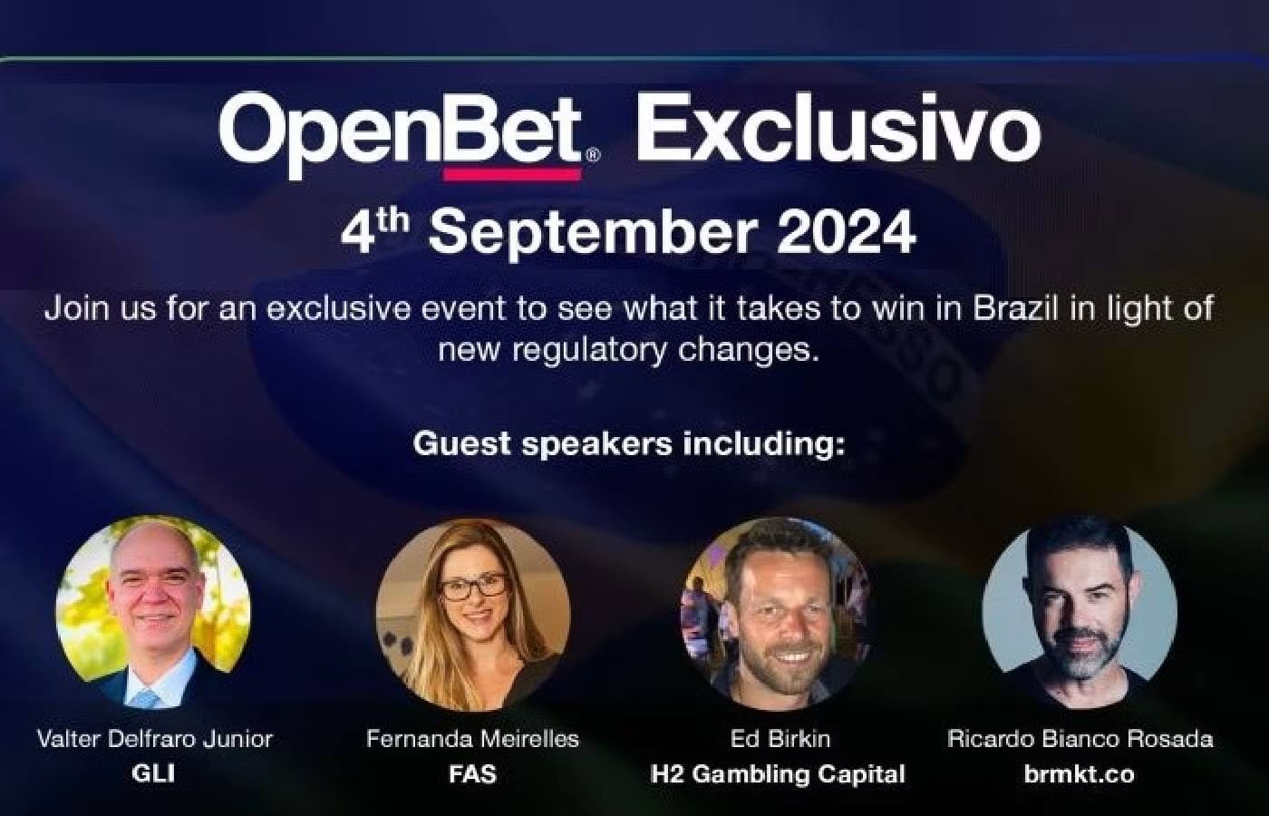 OpenBet realiza evento para discutir sobre o futuro do mercado brasileiro de jogos e apostas 