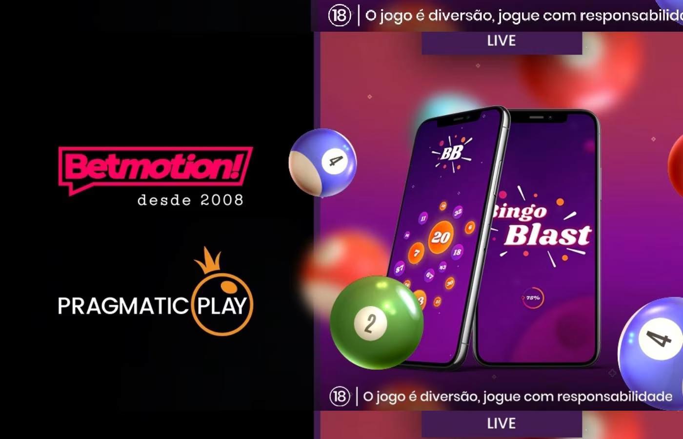 Pragmatic Play e Betmotion expandem parceria no Brasil com adição de jogos de bingo 