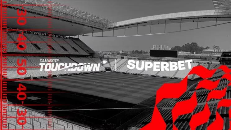 Superbet patrocina Camarote Touchdown no jogo da NFL na Arena Corinthians