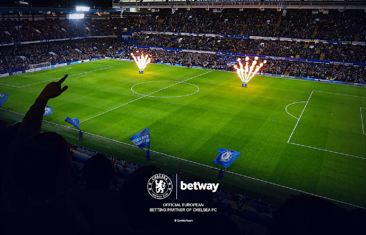Betway é anunciada como parceira oficial europeia de apostas do Chelsea