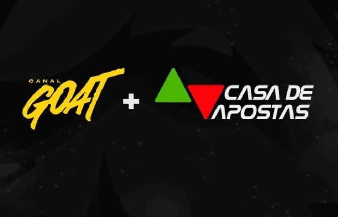 Casa de Apostas e Canal GOAT anunciam parceria para transmissões esportivas 