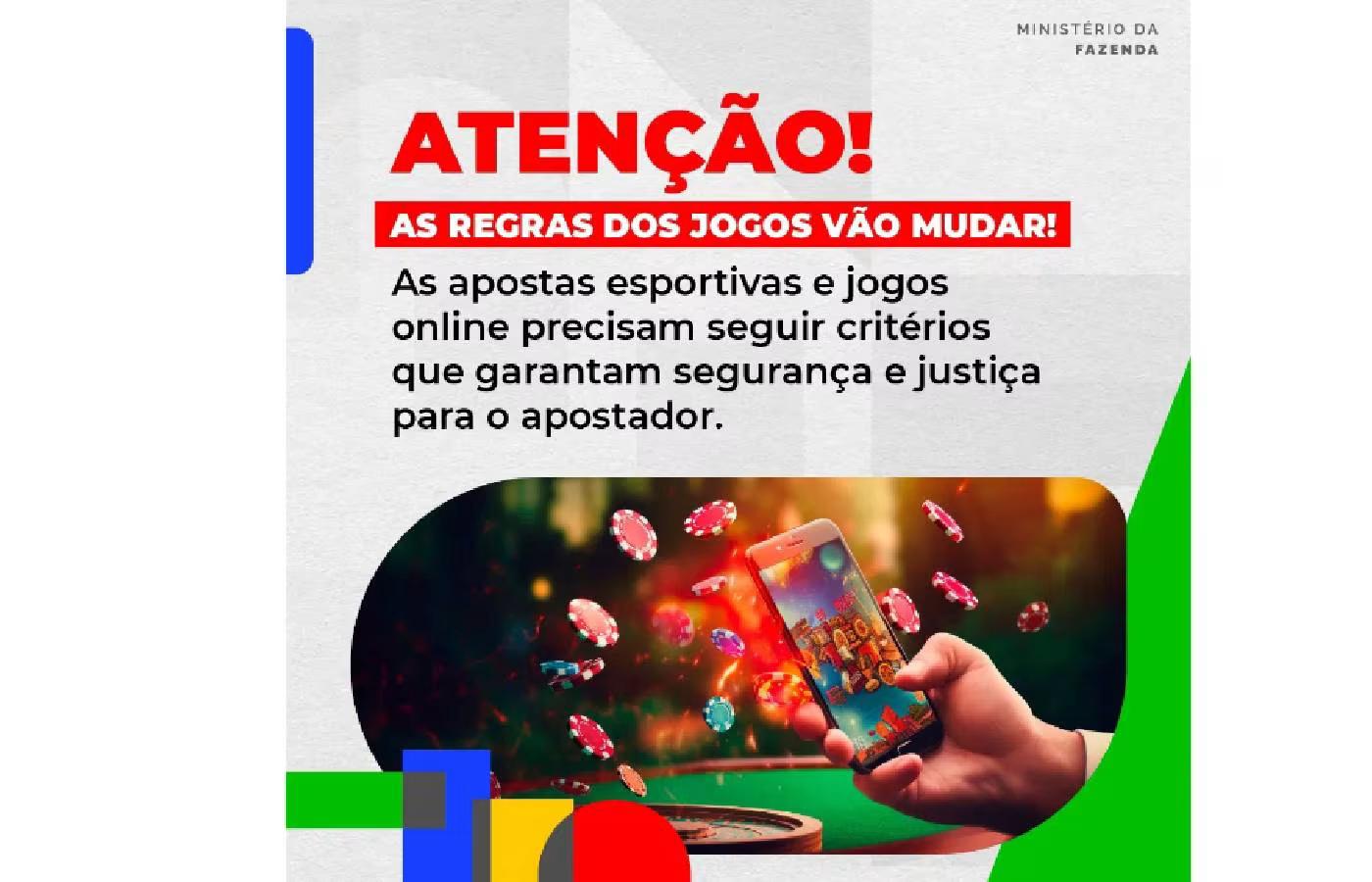 Fazenda inicia campanha de conscientização sobre jogo responsável no país