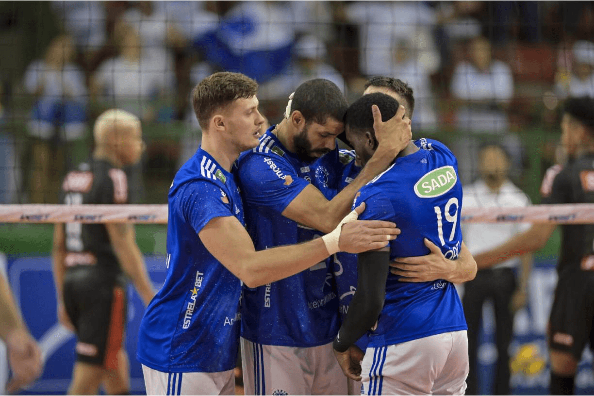 EstrelaBet e Sada Cruzeiro somam forças em parceria que reforça apoio ao vôlei nacional