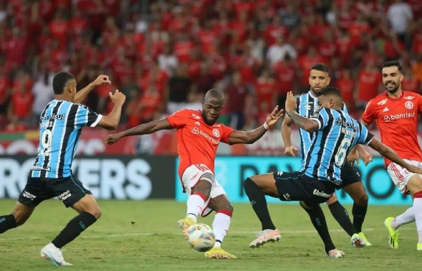 Internacional é favorito contra o Grêmio pelo Brasileirão, apontam casas de apostas 
