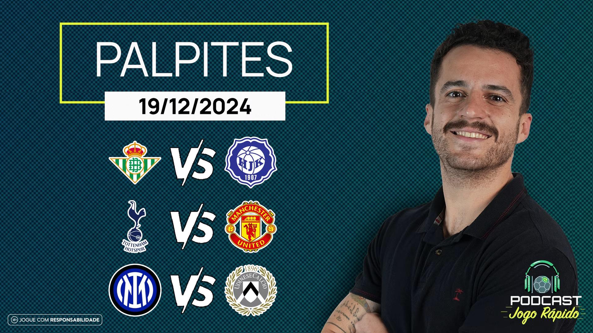 Palpites para Copa da Liga Inglesa, Copa da Itália e Liga Conferência