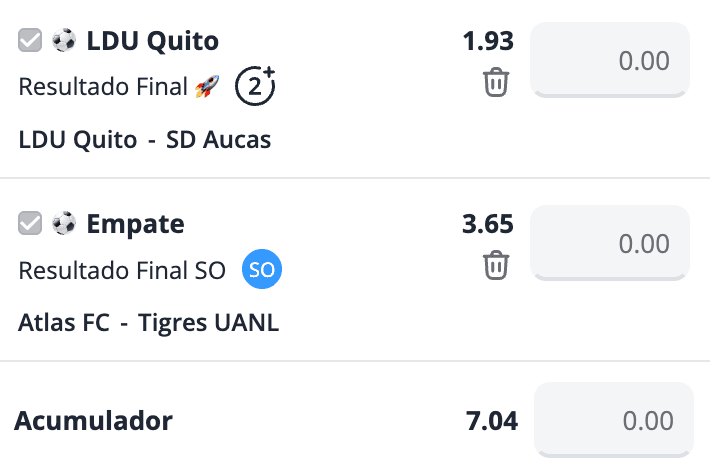 BILHETE OUSADO 22.04