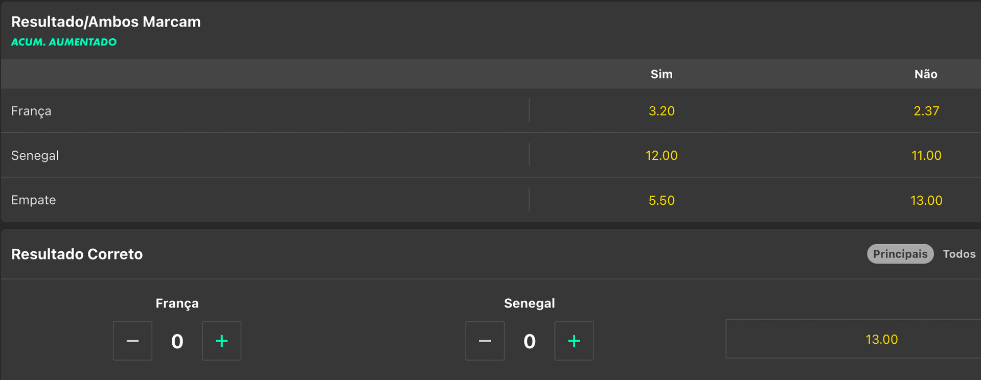 aposta super odds franca