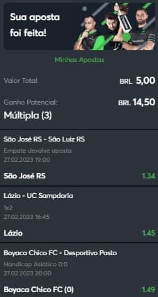 Bilhete Pronto 04/05