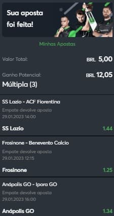 Bilhete Pronto 04/05