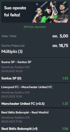 Bilhete Pronto 04/05