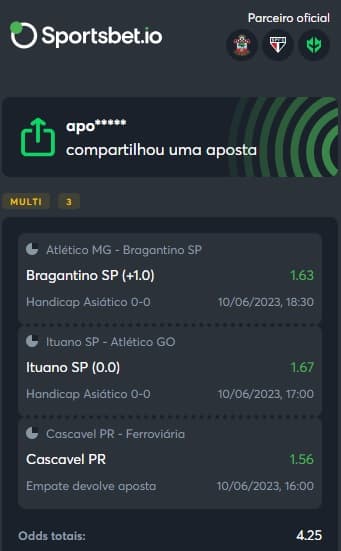 Bilhete Moderado