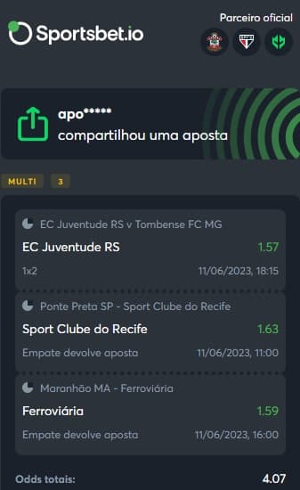 Bilhete Moderado