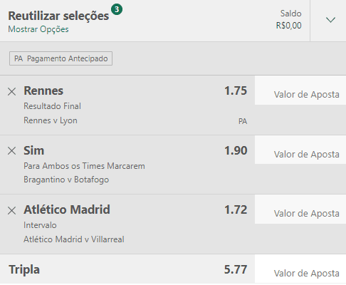 Bilhete Moderado