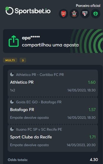 Bilhete Moderado