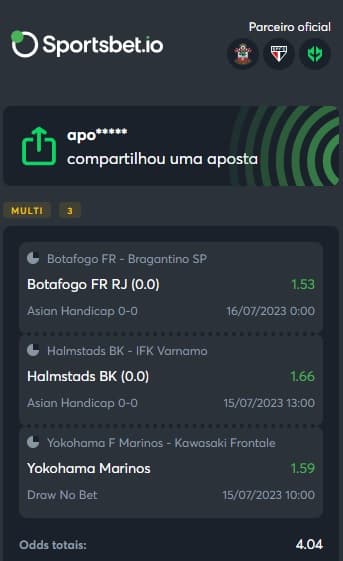 Bilhete Moderado