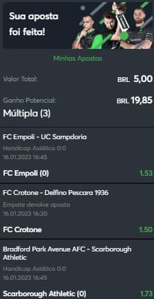 Bilhete Pronto 04/05