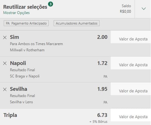 Bilhete Moderado