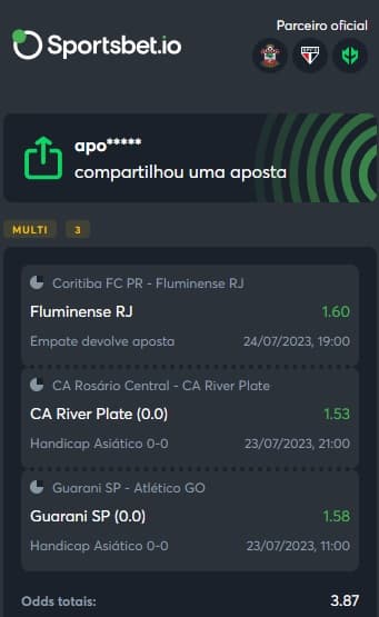 Bilhete Moderado