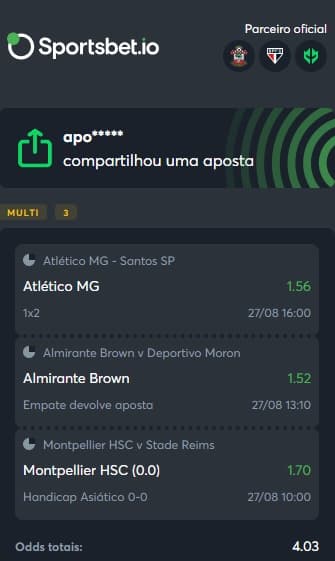 Bilhete Moderado
