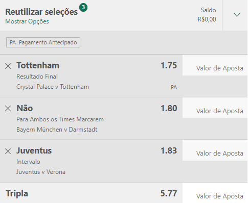 Bilhete Moderado