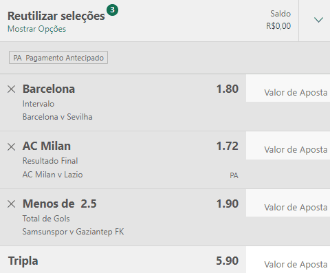 Bilhete Moderado