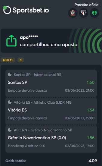 Bilhete Moderado