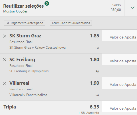 Bilhete Moderado