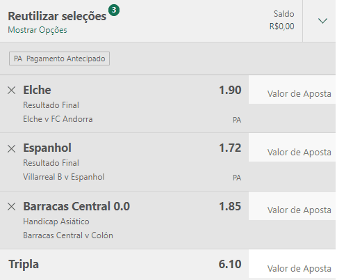 Bilhete Moderado