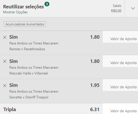 Bilhete Moderado